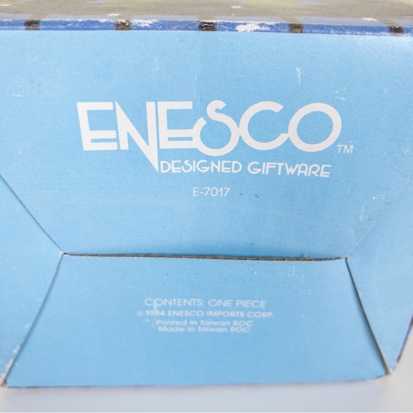 1984 Enesco Vintage Wooden Musical Christmas Toy Box - Picture 9 of 9